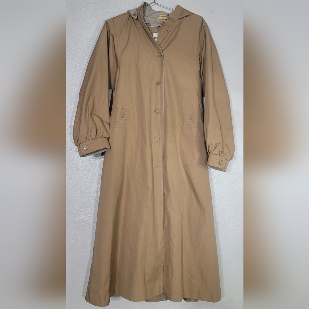 Vintage Nordstram Khaki Trench Coat w/ Removable Liner